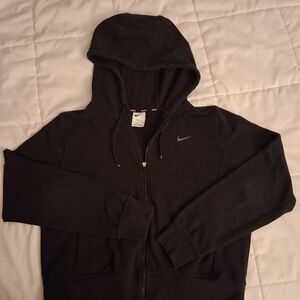 Nike Black Zip-Up Hoodie